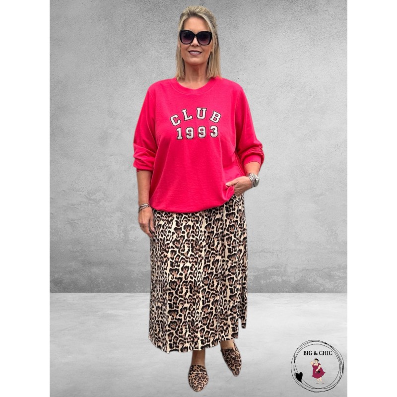 Kaffe Curve Sweatshirt Violi Club 1993