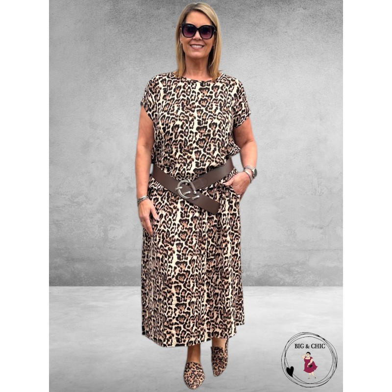 KAFFE CURVE Rok Edina Leopard