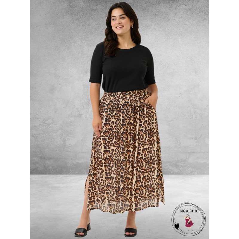 KAFFE CURVE Rok Edina Leopard
