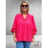 KAFFE Curve Blouse Anni Raspberry