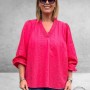 KAFFE Curve Blouse Anni Raspberry