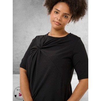 KAFFE CURVE T-shirt Celoisa Zwart