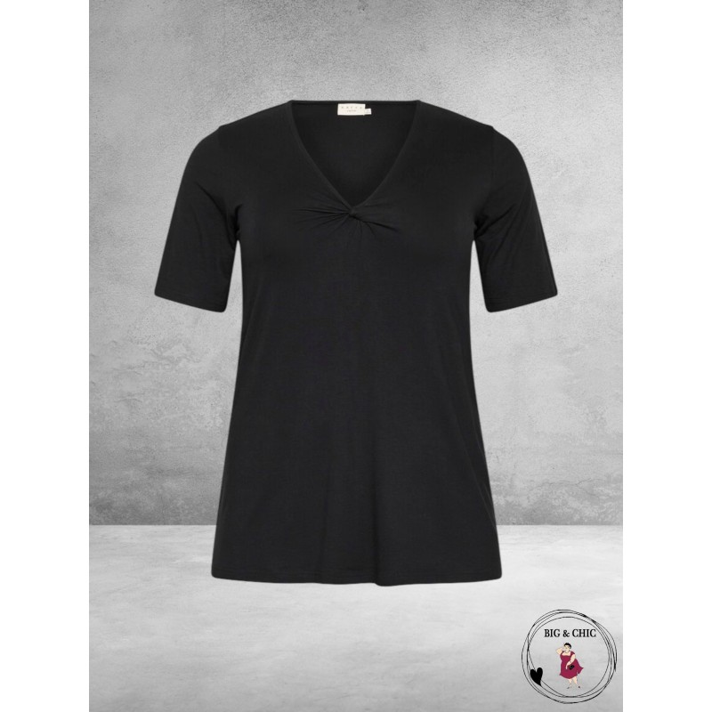 KAFFE Curve T-Shirt Zwart Winni