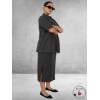 KAFFE CURVE Rok Nana Liah Black Oyster