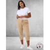 KAFFE CURVE Capri Broek Nana Classic Sand