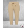 KAFFE CURVE Capri Broek Nana Classic Sand