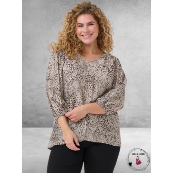 KAFFE Curve Blouse Debri 