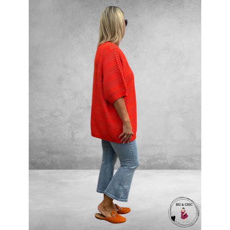 KAFFE CURVE Trui Tenesa Grenadine