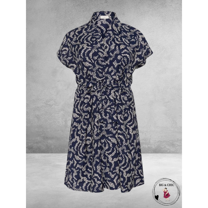 KAFFE CURVE Doorknoop Jurk Beate