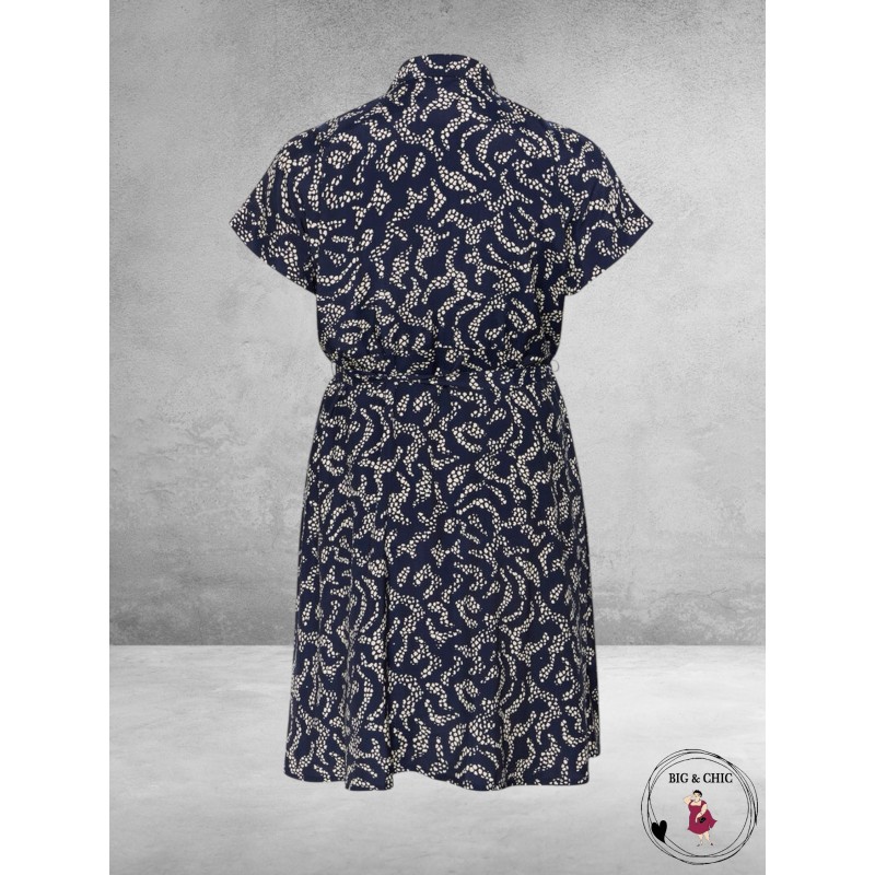 KAFFE CURVE Doorknoop Jurk Beate