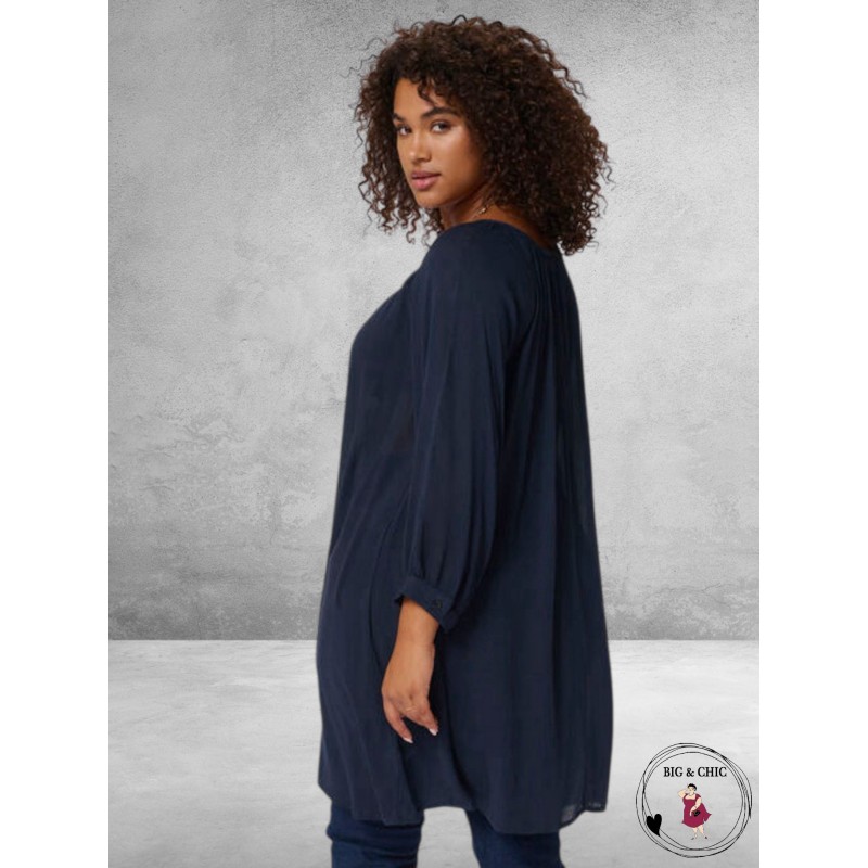 KAFFE Curve Tuniek CAMI SL Midnight Marine