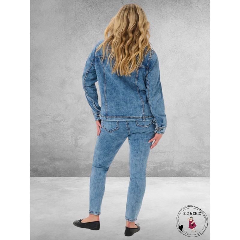 KAFFE CURVE Spijkerjas Elona 