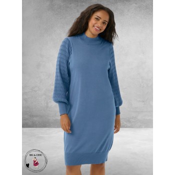 KAFFE CURVE Jurk Lini Bering Sea