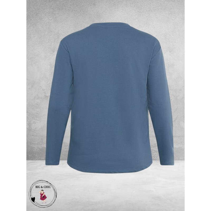 KAFFE CURVE Sweatshirt Sunday Club