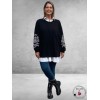KAFFE CURVE Sweatshirt Black Deep