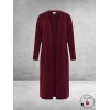 KAFFE CURVE Vest Lang Bordeaux Wine