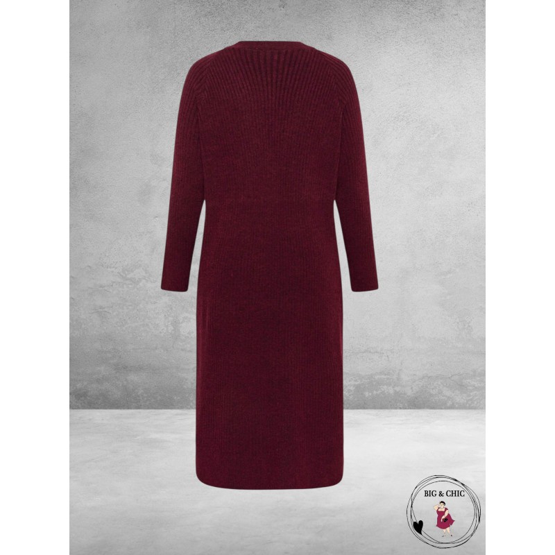 KAFFE CURVE Vest Lang Bordeaux Wine