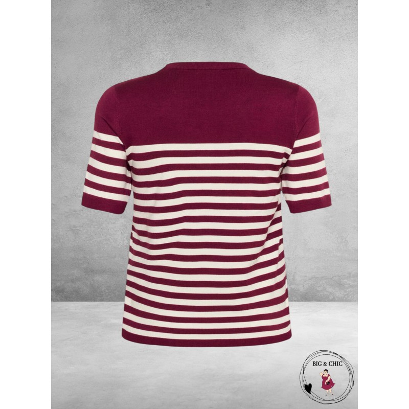 KAFFE CURVE Trui Lizzy Windsor/Turtledove