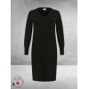 KAFFE CURVE Knit Dress Niela Black Deep
