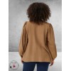 Kaffe Curve Blouse Mirana Toasted Coconut