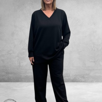 KAFFE CURVE Broek Annita Black