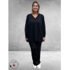 KAFFE CURVE Sweatshirt Annita Black