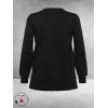 KAFFE CURVE Sweatshirt Annita Black