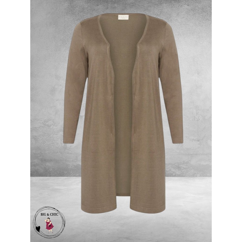 KAFFE CURVE Vest Farsia Morel 