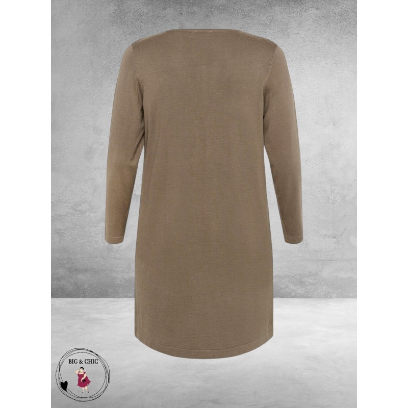 KAFFE CURVE Vest Farsia Morel 