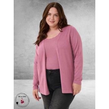 KAFFE CURVE Vestje Farsia Tulipwood