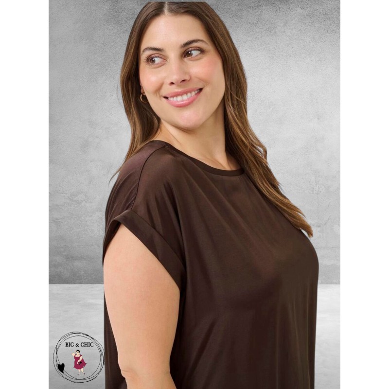 KAFFE CURVE Blouse Milia Black Coffee