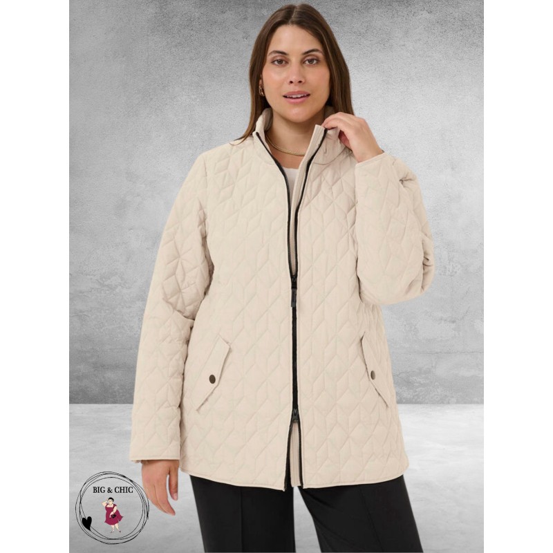 Kaffe Curve Jas Leina Step  Zand