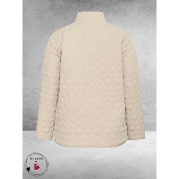 Kaffe Curve Jas Leina Step  Zand