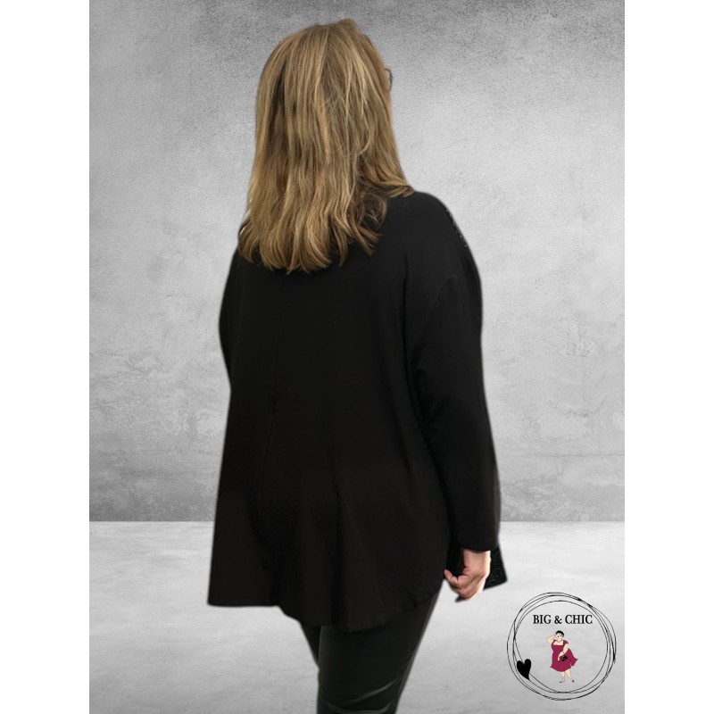 MAXLIVE Shirt Zwart/Goud