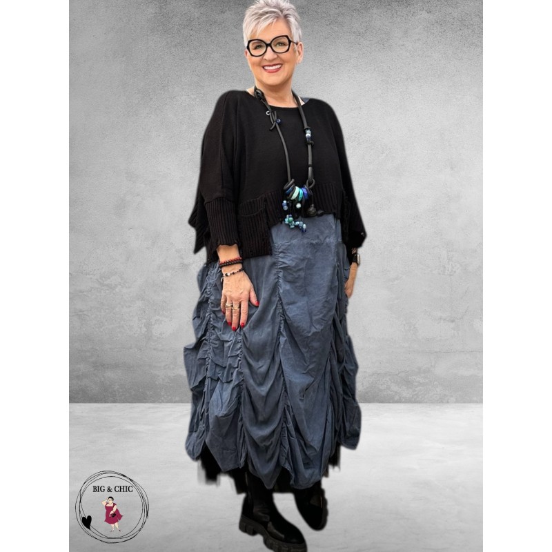 Moonshine Jurk Ophaal Jeansblauw