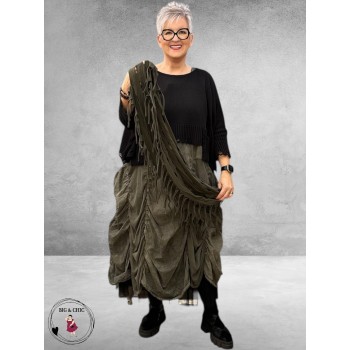 Moonshine Jurk Ophaal Khaki