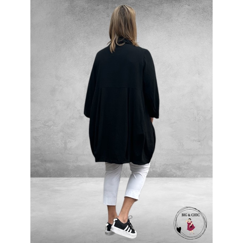 NOEN Tuniek/Jurk Linnen Zwart