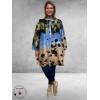 NOEN Tuniek/Blouse Blauw Mix