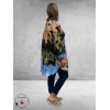 NOEN Tuniek/Blouse Blauw Mix