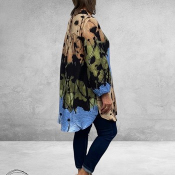 NOEN Tuniek/Blouse Blauw Mix