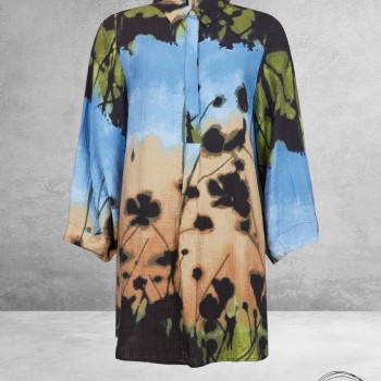 NOEN Tuniek/Blouse Blauw Mix