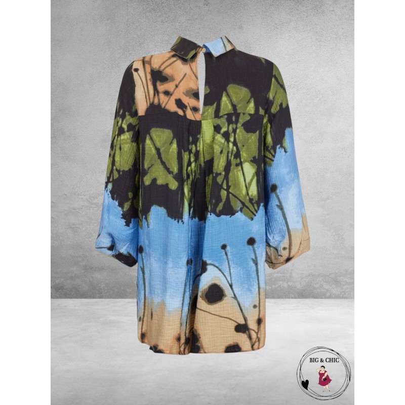 NOEN Tuniek/Blouse Blauw Mix