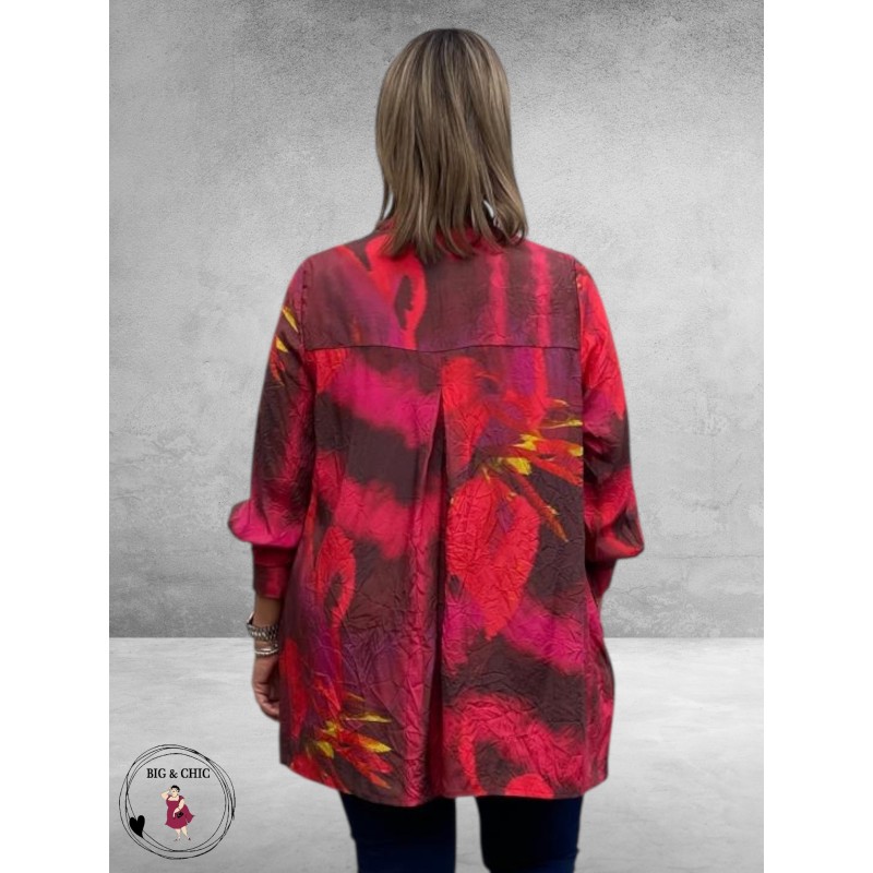NOEN Tuniek/Blouse Rood Mix