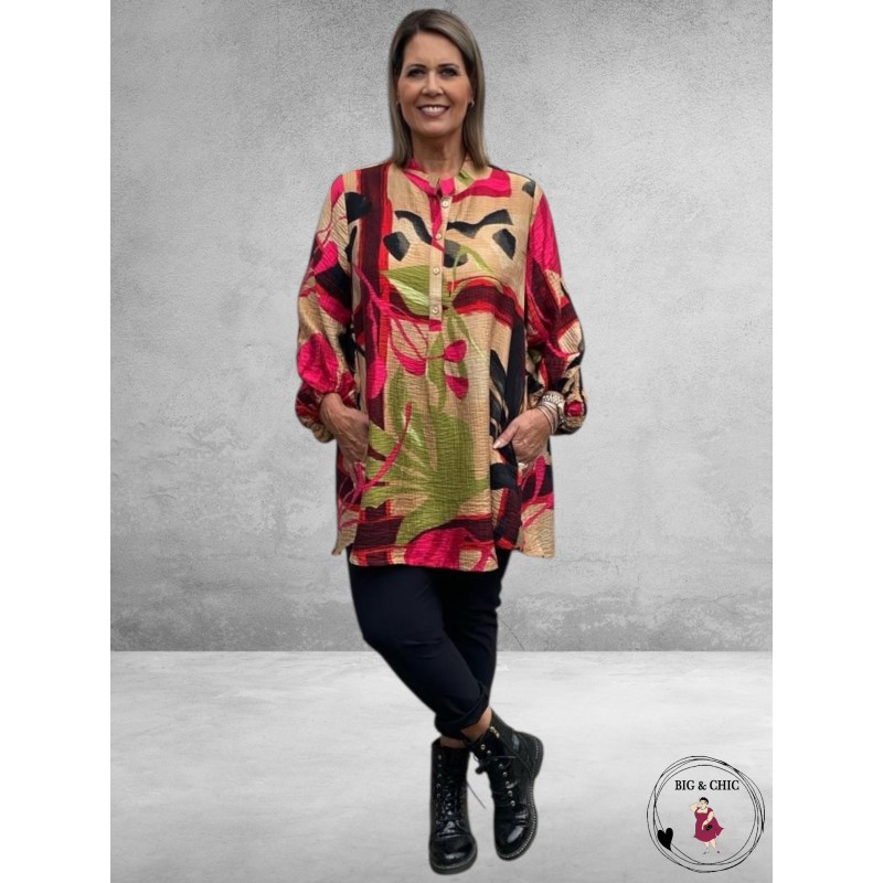 NOEN Tuniek/Blouse Beige Mix