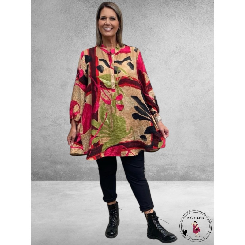 NOEN Tuniek/Blouse Beige Mix