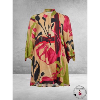 NOEN Tuniek/Blouse Beige Mix