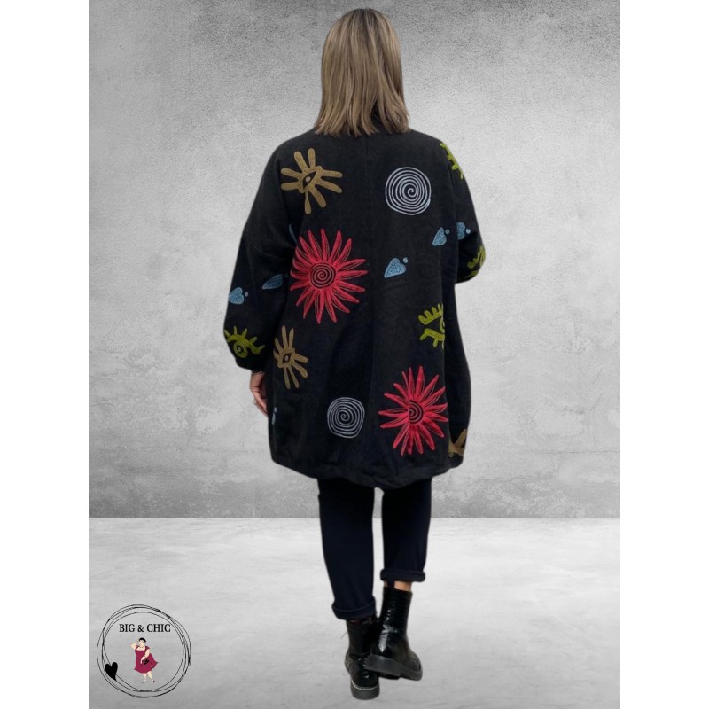 NOEN Jas Grijs Wolmix