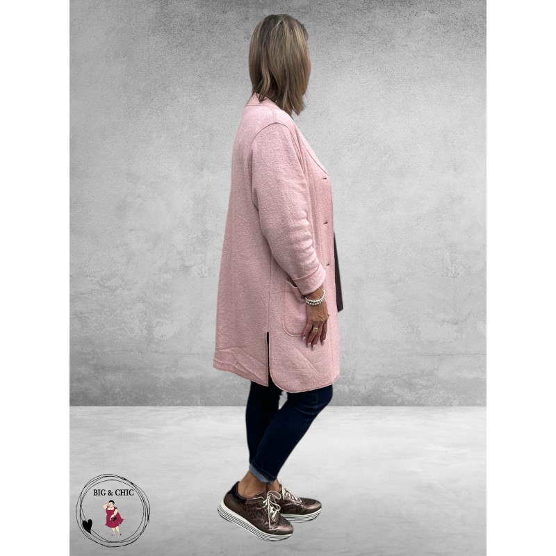 NOEN Jas Lichtroze Wolmix Lang