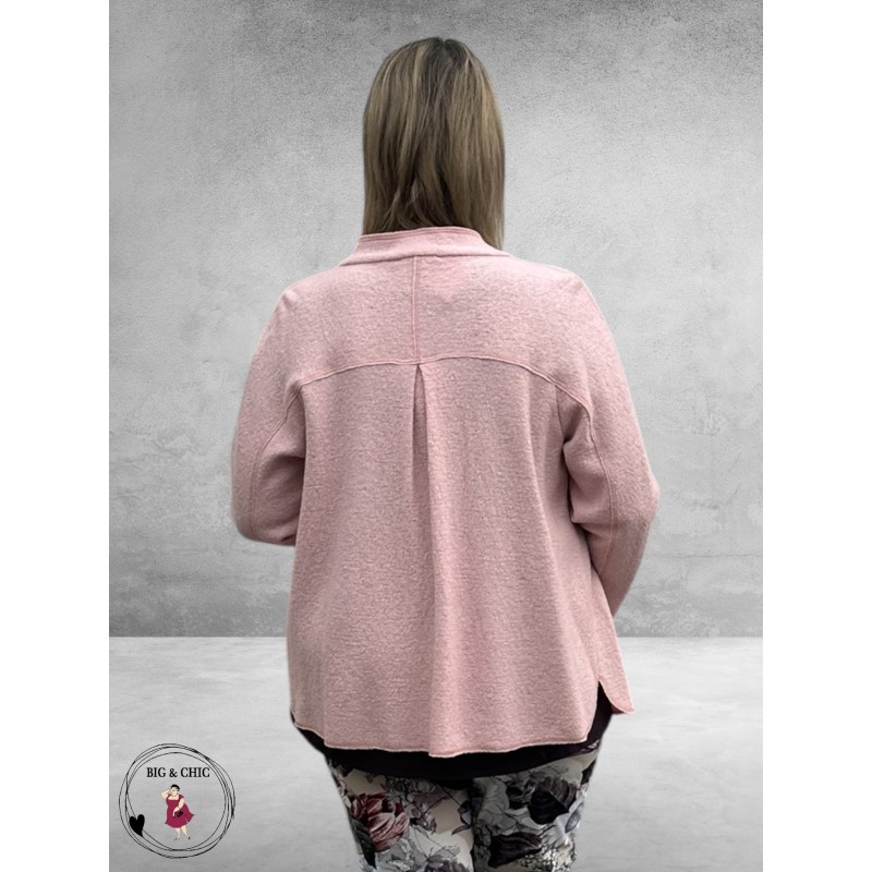 NOEN Jas Lichtroze Wolmix Kort