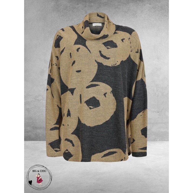 NOEN Trui  Zwart/Beige 